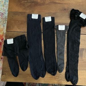 Wolford variety 5pack knee-highs/socks